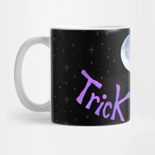 Trick or Treat Night Moon Sky Mug